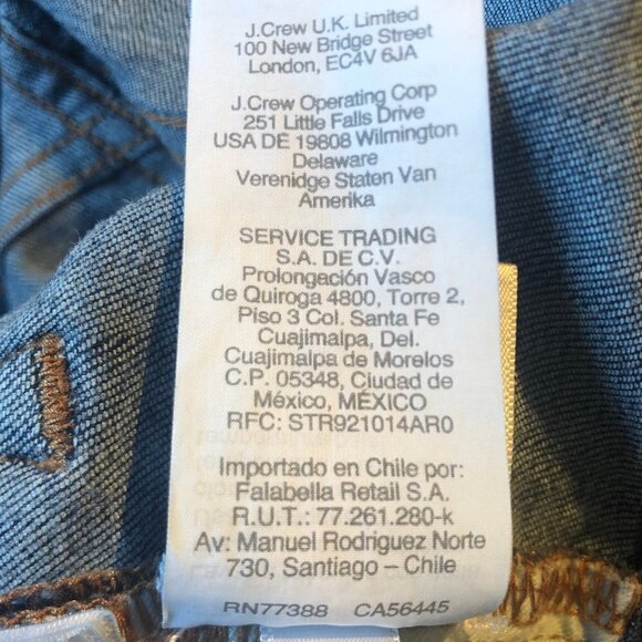 Re-Imagined by J. Crew high-rise skinny jeans sz 27 - Picture 10 of 11